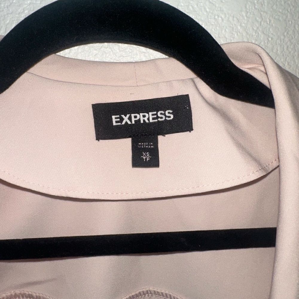 Light Pink Express Blazer - Picture 2 of 7